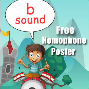 homophone examples b
